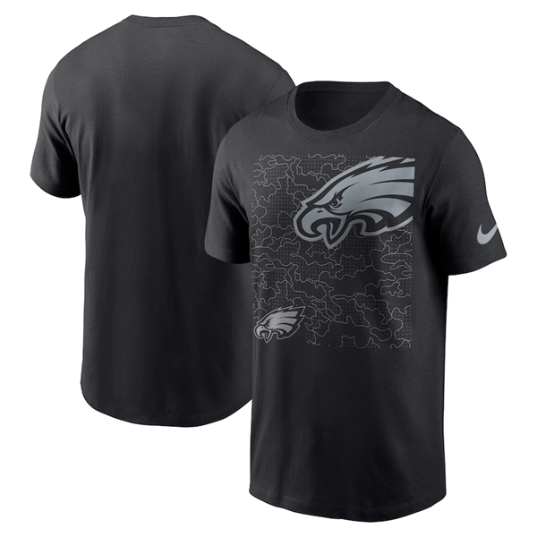 Men's Black Philadelphia Eagles T-Shirt